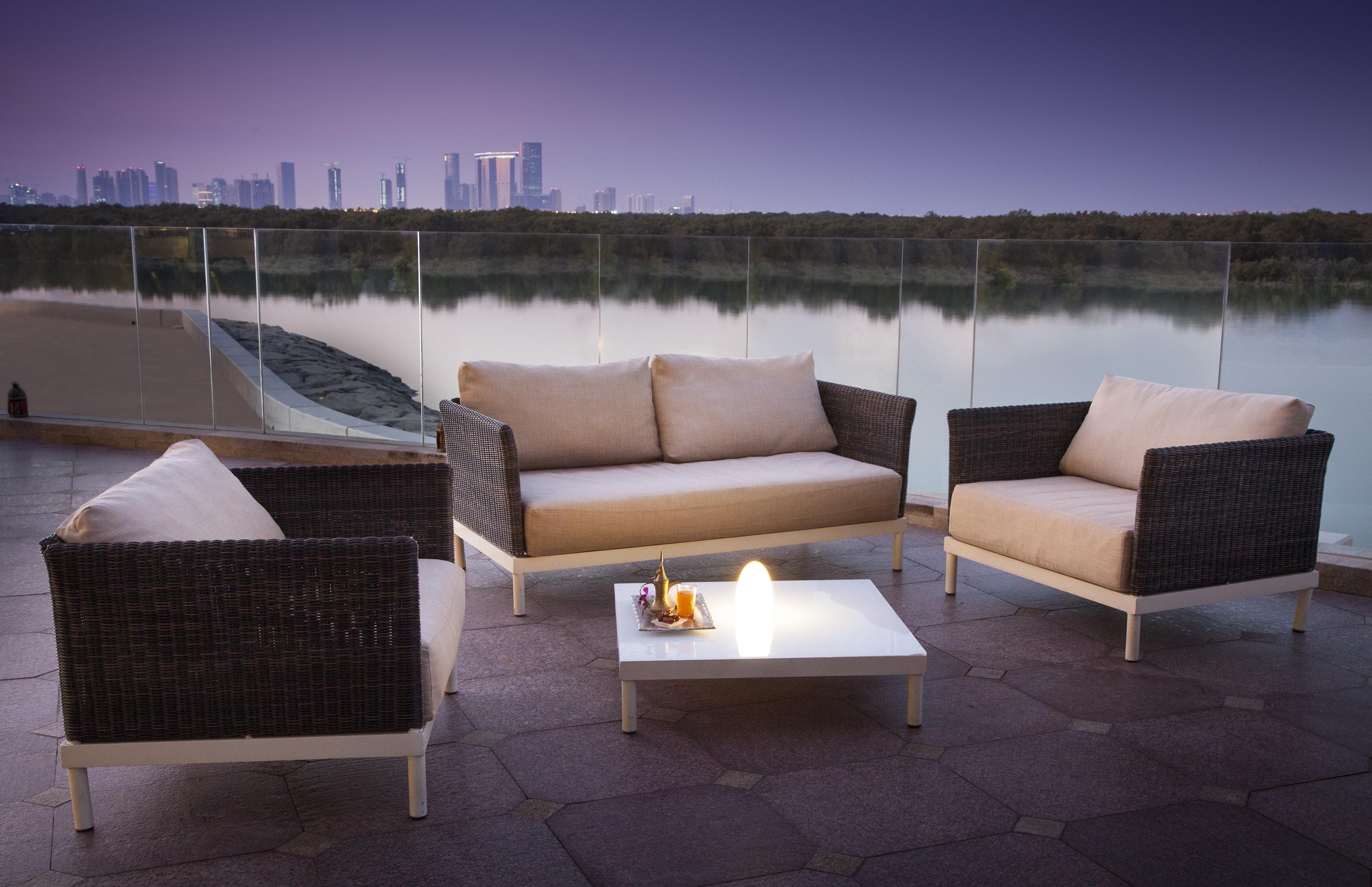 Hotel Anantara Eastern Mangroves Abu Zabi Zewnętrze zdjęcie The Terrace