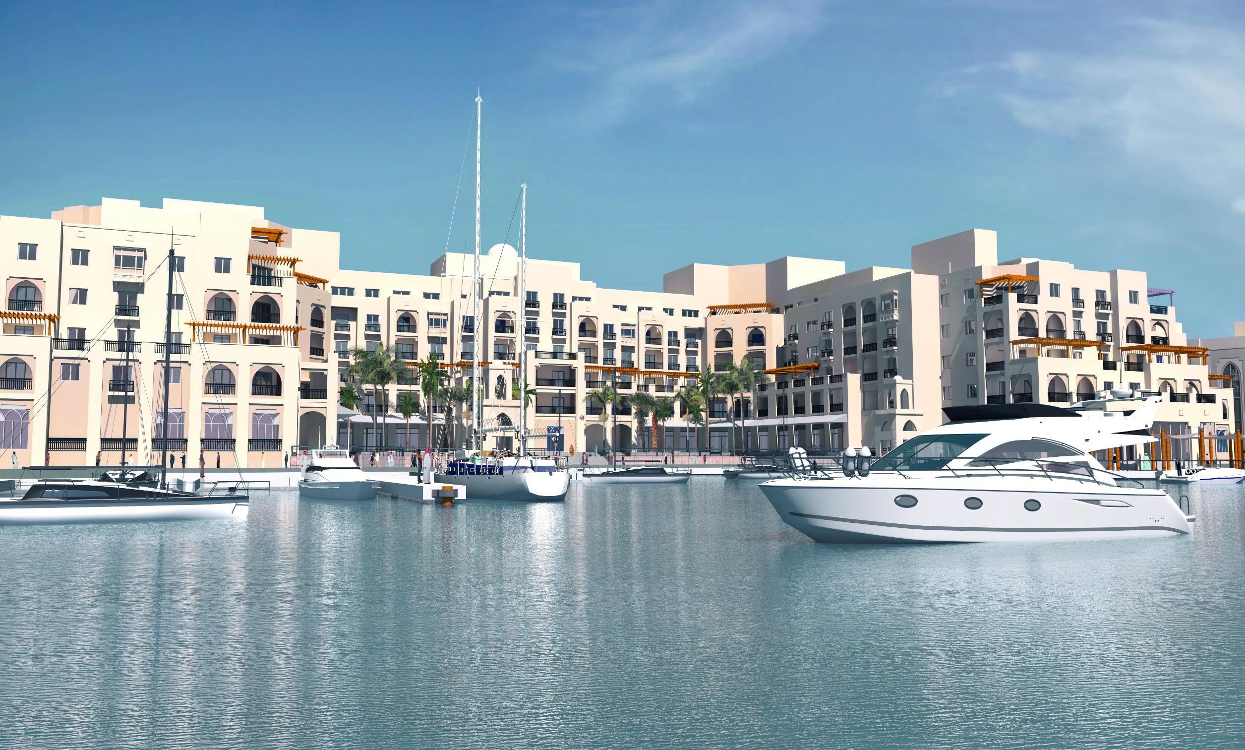Hotel Anantara Eastern Mangroves Abu Zabi Zewnętrze zdjęcie The proposed marina at the heart of the development