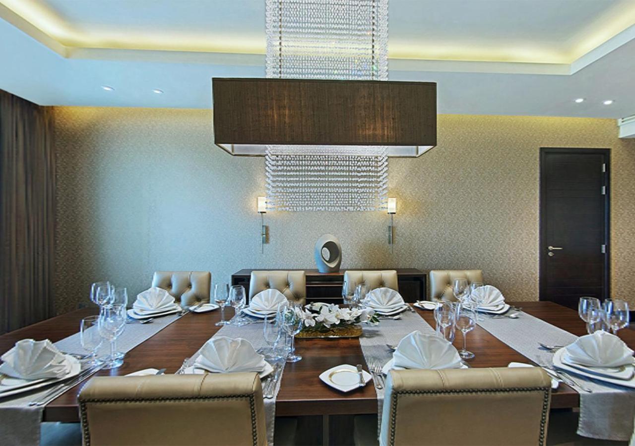 Hotel Anantara Eastern Mangroves Abu Zabi Zewnętrze zdjęcie A dining room